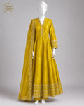 DHANI KATAN MAXI -M front view - Dhani Katan Maxi by Nadia Adnan Studio