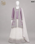 LILAC CHIFFON LENGHA -M - image 1 - Nadia Adnan Studio