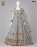 GREY NET MAXI -M / L - image 1 - Nadia Adnan Studio
