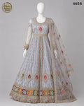 BLUE NET MAXI -M / L - image 1 - Nadia Adnan Studio