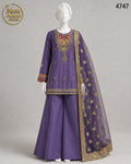 LILAC KATAN PLAZO -M - image 1 - Nadia Adnan Studio