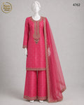 T PINK KATAN LG SUIT -M - image 1 - Nadia Adnan Studio