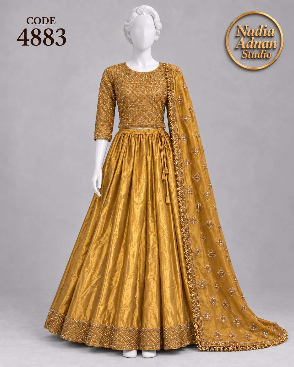 GOLDN MASORI LEHENGA -S