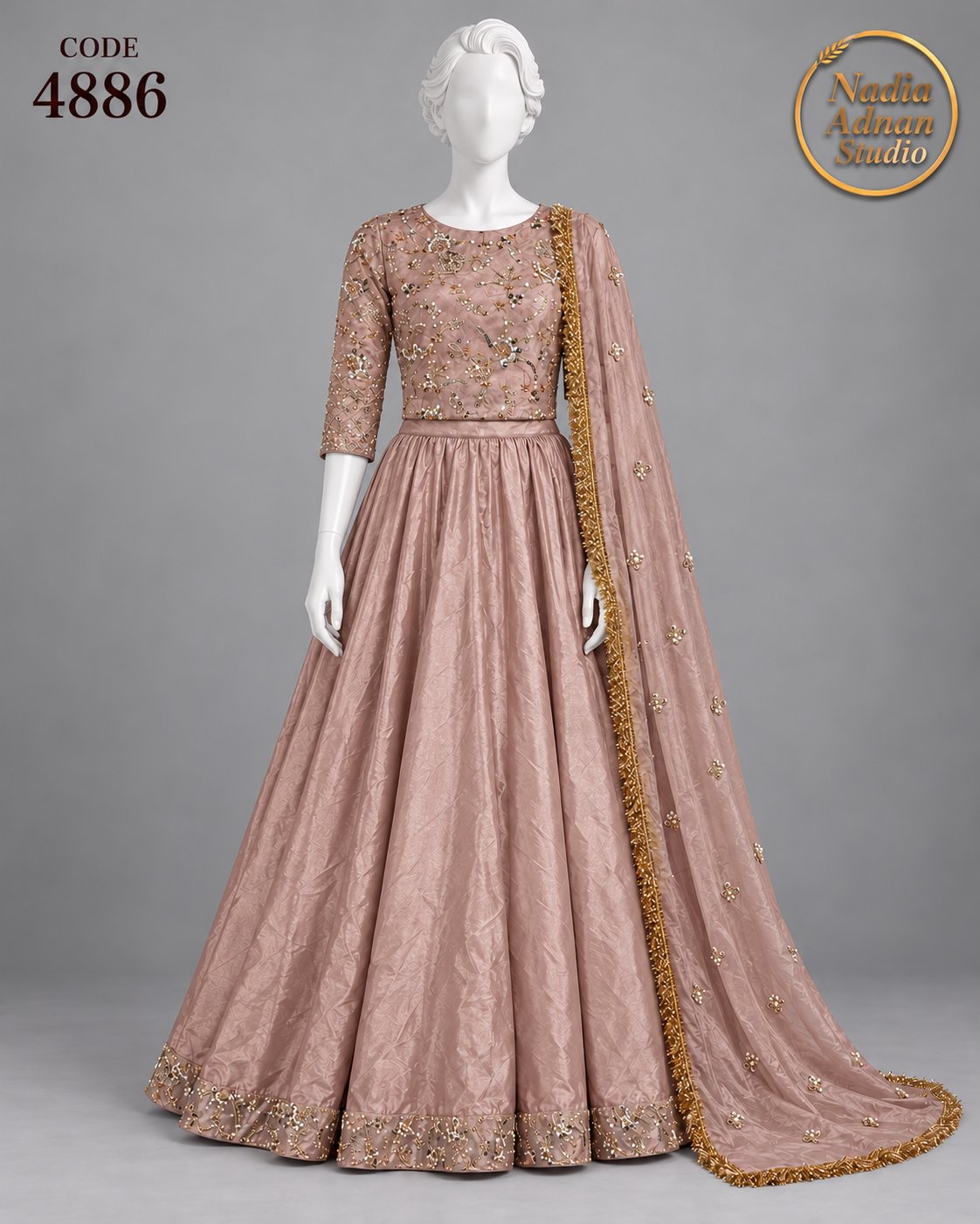 GOLDN MASORI LEHENGA -S