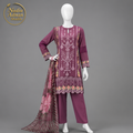 Nadia Adnan Studio Purple Lawn Suit3-Trou
